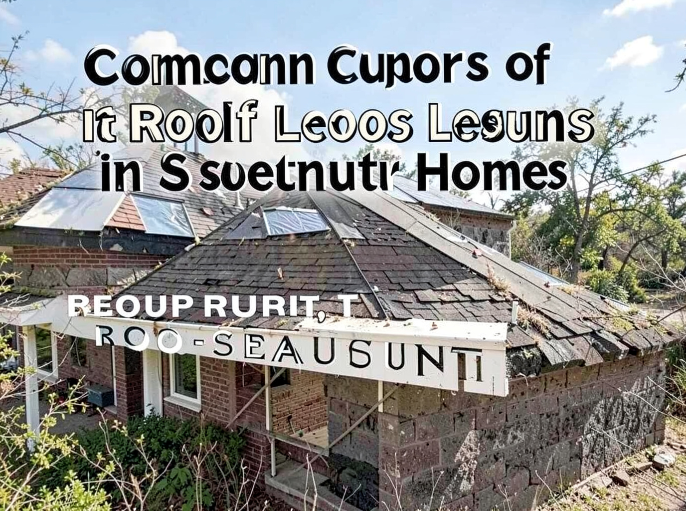 Common Causes of Roof Leaks in Southeast Texas Homes