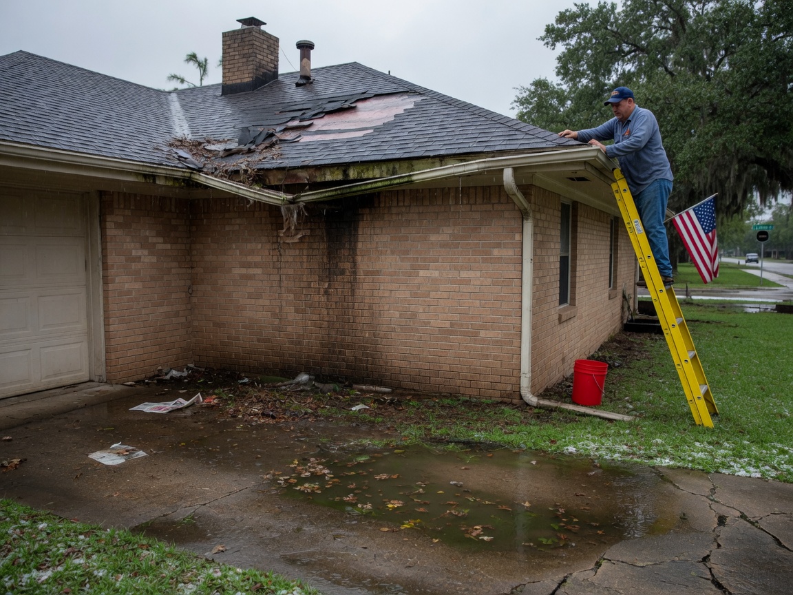How to Spot Roof Leaks After Heavy Rain in Beaumont