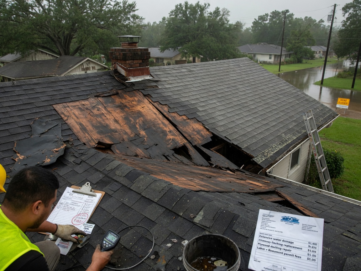 What Affects Roof Leak Repair Costs in Beaumont