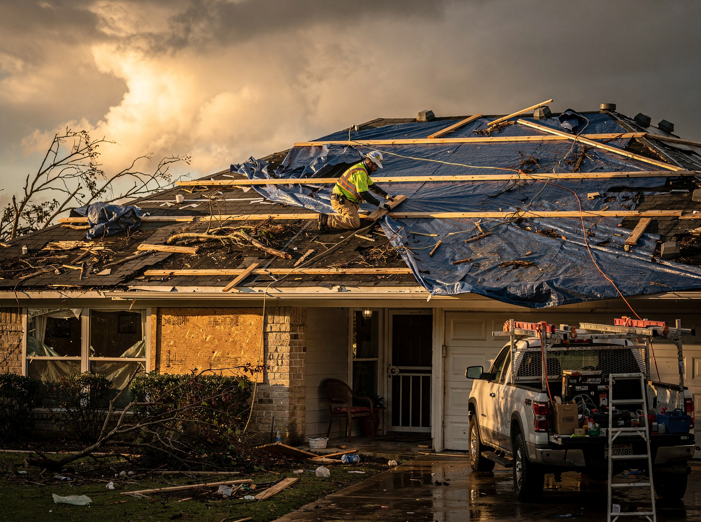 Roof Leak Repair in Roof Leak Repair in Downtown Beaumont, TX 77701