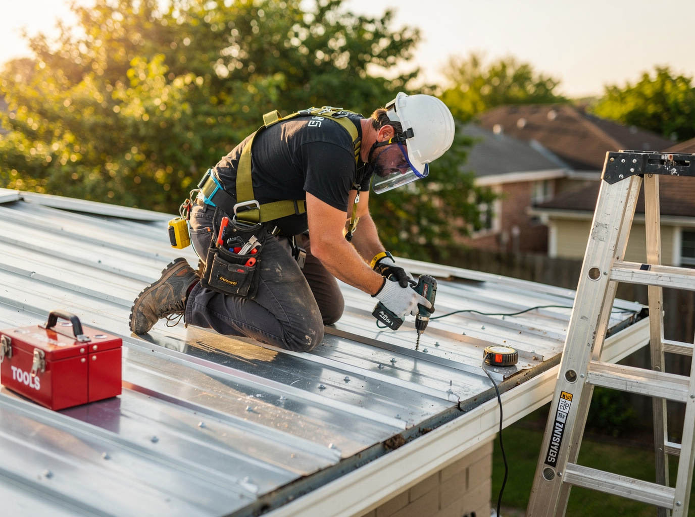 Metal Roof Repair in Beaumont, TX