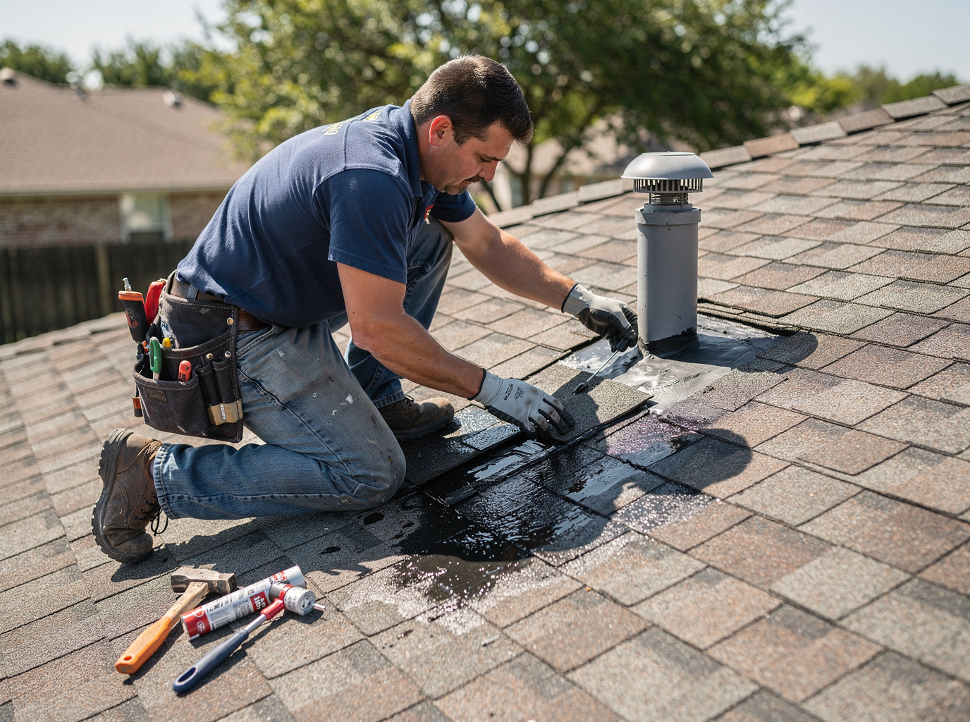 Roof Leak Repair in Beaumont, TX